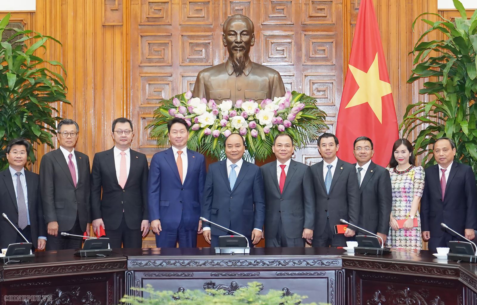 Thủ tướng hoan nghênh Tập đoàn SK tham gia “Make in Việt Nam”