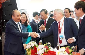 Chùm ảnh: Thủ tướng dự hội nghị xúc tiến đầu tư vào Lạng Sơn