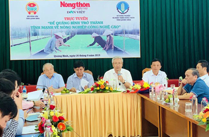 Quảng Bình: Năm “nhà” bàn cách phát triển nông nghiệp CNC