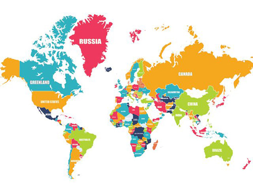 'Nhặt sạn' trên tấm bản đồ mà chỉ 10% dân số thế giới nhìn ra lỗi