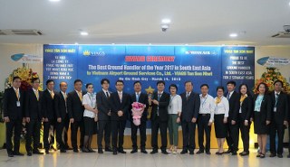 Công ty Dịch vụ Mặt đất sân bay Việt Nam (VIAGS) đạt chất lượng dịch vụ tốt nhất Đông Nam Á