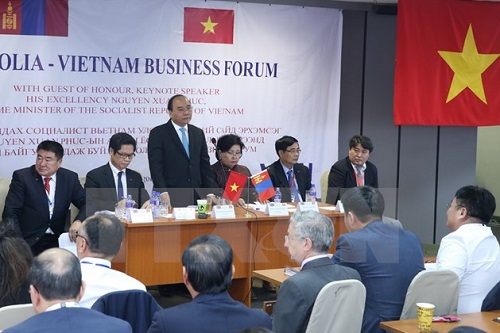 Thủ tướng kêu gọi doanh nghiệp Việt Nam, Mông Cổ kết nối với nhau
