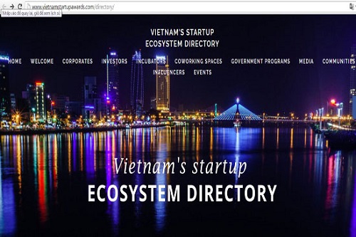 Ra mắt Danh bạ online hệ sinh thái khởi nghiệp Việt Nam