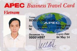 THÔNG TIN VỀ THẺ APEC