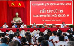 Thủ tướng tiếp xúc cử tri sau kỳ họp thứ 7, Quốc hội khóa XV