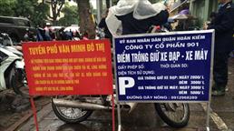 Hà Nội: Đề xuất thu phí dịch vụ trông giữ xe tự động theo giờ